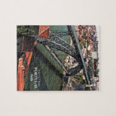 ポルト橋のドーロ川,ポルトガル ジグソーパズル (横)