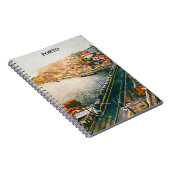 ポルト素晴らしガルオイルペインティング ノートブック (右側)