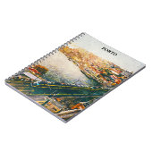 ポルト素晴らしガルオイルペインティング ノートブック (左側)