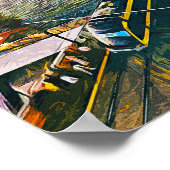 ポルト素晴らしガルオイルペインティング ポスター (角)