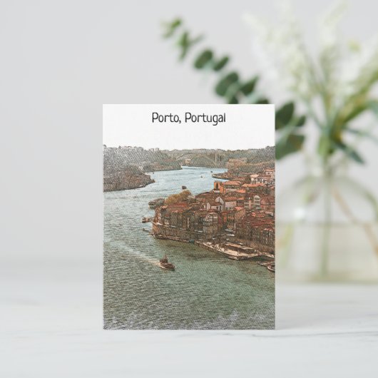 ポルト素晴らしガルシティビュー ポストカード (スタンド正面)