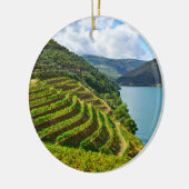 ポルト風光明媚なクリスマスの飾り セラミックオーナメント (左)