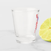 ポルト❤の岩にショットを投げかわいらしたい ショットグラス (左)