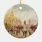 ポルト、アリアドス。1935 セラミックオーナメント (裏面)