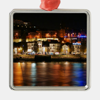 ポルト、ポルトガルのドウロ川の川 メタルオーナメント