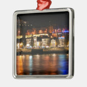 ポルト、ポルトガルのドウロ川の川 メタルオーナメント (左)