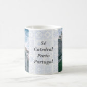 ポルト、ポルトガル。大聖堂と旧市役所 コーヒーマグカップ (中央)