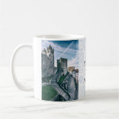 ポルト、ポルトガル。大聖堂と旧市役所 コーヒーマグカップ (左)