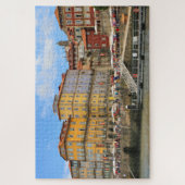 ポルト、ポルトガル、波止場、建物 ジグソーパズル (縦)