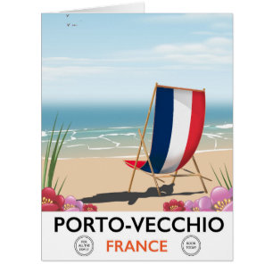 ポルト・ヴェッキオ フランス 海外旅行 ポスター