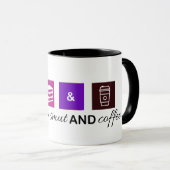 ポルノおよびコーヒーの操業 マグカップ (正面右)