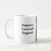 ポルペロコーンウォールイングランド コーヒーマグカップ (左)