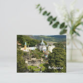 ポルメイリオンノースウェールズ観光客ビレッジシーン ポストカード (スタンド正面)