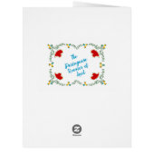 ポル伝統的ガルのオンドリ (裏面)