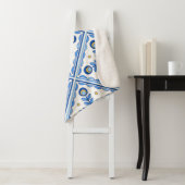 ポル伝統的トガルリスボンアズレジョ陶磁器タイル。 シェルパブランケット (インサイチュ)