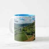 ポル実在ガル – オビドス ツートーンマグカップ (正面左)