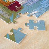 ポル実在ト – 傘フェスティバルジグソーパズル ジグソーパズル (側面)