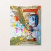 ポル実在ト – 傘フェスティバルジグソーパズル ジグソーパズル (縦)