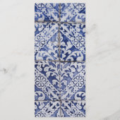 ポル素朴ガルの結婚タイルのメニュー メニュー (裏面)