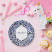 ポル素朴ガル結婚タイル ペーパープレート (パーティー)