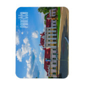 ポレチェ・パレチチャベラルーシ建築駅 マグネット (縦)