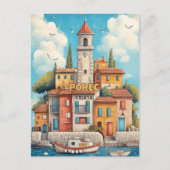 ポレッククロアチア共和国旅行 ポストカード (正面)