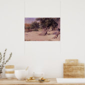 ポレノフ – パレスチナのオリーブの木 ポスター (キッチン)