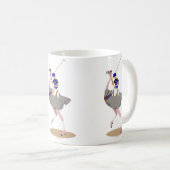 ポロのだちょう コーヒーマグカップ (正面右)