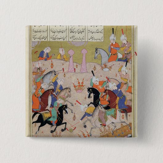 ポロのゲーム 缶バッジ (正面)