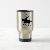 ポロのプレーヤーおよび馬 トラベルマグ (中央)