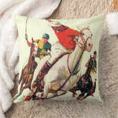 ポロのマッチ クッション (ブランケット)