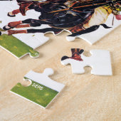 ポロのマッチ ジグソーパズル (側面)