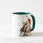 ポロのマッチ マグカップ (正面右)