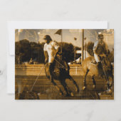 ポロの招待 招待状 (正面)