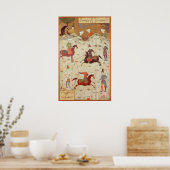 ポロの試合 ポスター (キッチン)