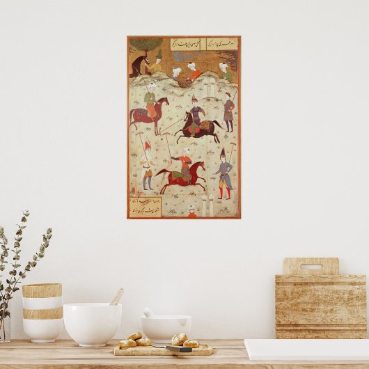 ポロの試合 ポスター (キッチン)