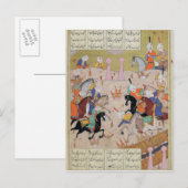 ポロの試合 ポストカード (正面/裏面)