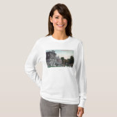 ポロの郡裁判所の家の外観 Tシャツ (正面フル)