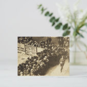 ポログラウンド外のNYファンヴィンテージ ポストカード (スタンド正面)