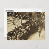 ポログラウンド外のNYファンヴィンテージ ポストカード (正面/裏面)