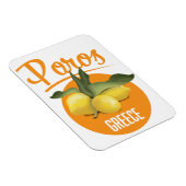 ポロスギリシャ旅行ポスターアートプリント マグネット (右側)