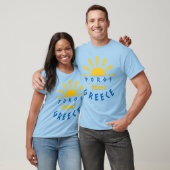 ポロス島,ギリシャ – Sunshine Men's Blue Tシャツ (ユニセックス)