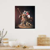 ポロフィーバープリント ポスター (キッチン)