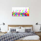 ポロプレーヤーウォールアートキャンバスプリント キャンバスプリント (インサイチュ (寝室))