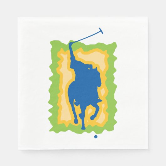 ポロプレーヤー スタンダードランチョンナプキン (正面)