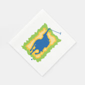 ポロプレーヤー スタンダードランチョンナプキン (角)