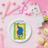 ポロプレーヤー ペーパープレート (パーティー)