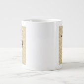 ポロホースポートレート ジャンボコーヒーマグカップ (正面)