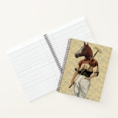 ポロホースポートレート ノートブック (内部)