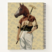 ポロホースポートレート ノートブック (裏面)